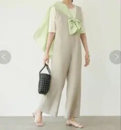 ★試着のみ美品★ サロペット　ユナイテッドアローズ　グリーンレーベルリラクシング