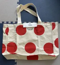 flying tiger 赤ドット トートバッグ　新品未使用