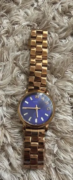 MARCJACOBS ゴールド アナログ腕時計