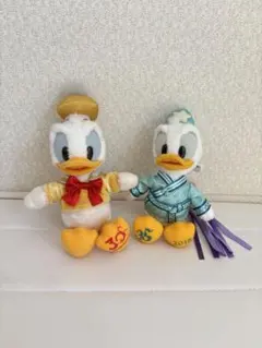 ドナルドダック ぬいぐるみバッチ　セット