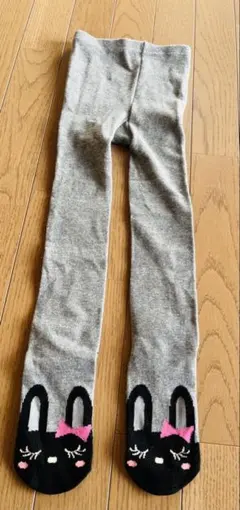105センチタイツ うさぎ柄