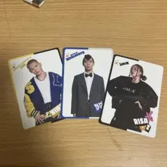 タレントカードセット RISA DJ ISSEI KENTA