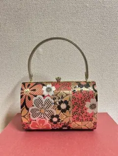花柄 和装用バッグ