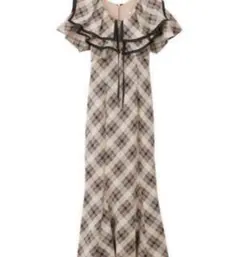 リリアンカラット スクエアフリルマーメイドワンピース