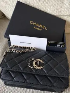 CHANEL ノベルティ ショルダーバッグ チェーンウォレット