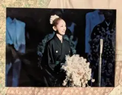 花總まりさん、宝塚時代、２L舞台写真、ラストデイ袴姿ご挨拶