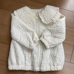 mamāraku アイボリー キルティングアウター