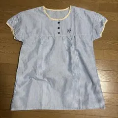 保育園　幼稚園教諭エプロン　ご家庭でも。半袖スモックのサムネイル