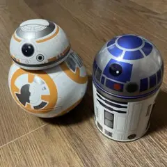 スターウォーズ R2D2 BB8 デザイン缶 2種セット