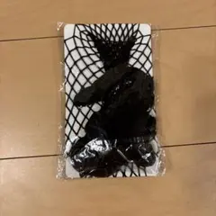 ブラック フィッシュネットタイツ