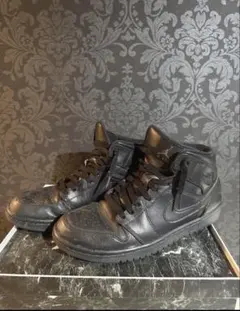 み*ん様 希少 Nike Jordan 1 ブラック ハイカット - メルカリ