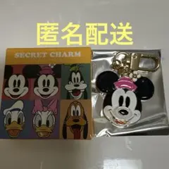 ミッキー＆フレンズ シークレットキーチェーン レトロフェイス　ミニー