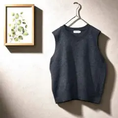 LEPSIM ニットベスト F グレー 美品のサムネイル