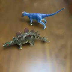 恐竜フィギュアセット 青と緑