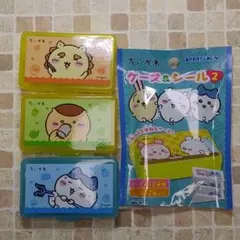 ちいかわ ケース＆シール2 3点セット シーサー ハチワレ くりまんじゅう