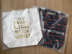 シュウウエムラ メゾンキツネ トートバッグ 2点セット