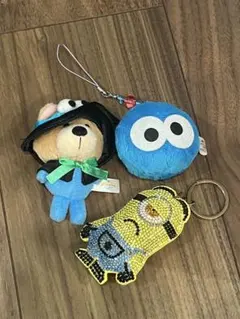 角色掛飾套組 3個