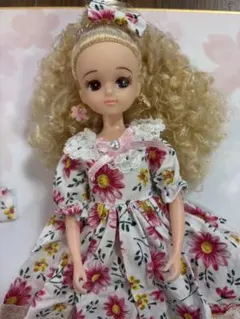 二代目リカちゃん 72年 初期 オリジナル アウトフィット ファーと皮の 