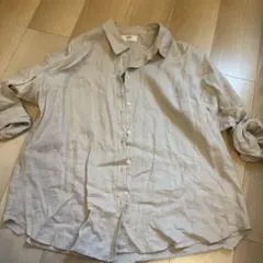 リネンシャツ 長袖 シャツ