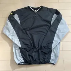 デサント　野球シャカシャカ　ブラック/グレー 長袖