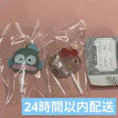 サンリオキャラクターズ　カラフルキャンディチャーム　ハローキティ　ハンギョドン