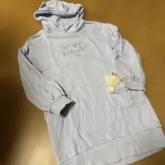 slap slip 猫耳フード付きワンピース