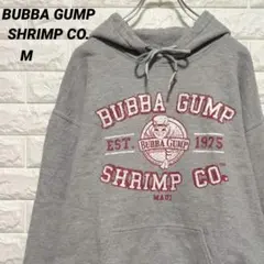 【BUBBA GUMP SHRIMP CO.】ロゴパーカー グレー US古着