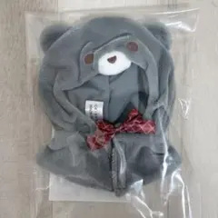 文スト くじ引き堂 着せ替えっこぬいぐるみくじ ポンチョ くま(グレー)