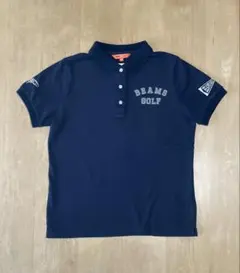 BEAMSGOLF ネイビー 半袖ポロシャツ size:Mのサムネイル