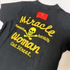 MIRACLE WOMAN Tシャツ ブラックのサムネイル