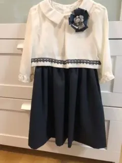 120 入学式　発表会　ワンピース フォーマルにも使えます