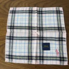 POLO RALPH LAUREN チェック柄タオルハンカチ⭐︎値下げ⭐︎