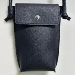 【未使用品】スマホショルダーバッグ 黒
