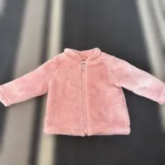 OLD NAVY ボアジャケット ピンク 6-12M（約70cm）のサムネイル