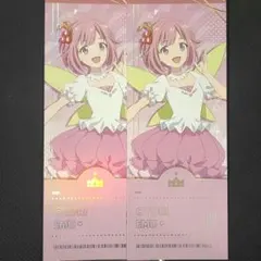 プロセカ 鳳えむ 台湾 チケット風カード ホロチケット