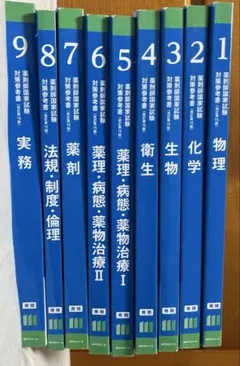 薬剤師国家試験対策参考書 改訂第15版 薬ゼミの青問　全9巻セット