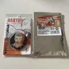 ハイキュー 缶バッジ&特製ホルダー コレクション アンブレラチャーム 田中龍之介