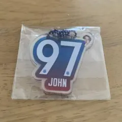 ヴァンフォーレ甲府　アクリルナンバーキーホルダー　東ジョン