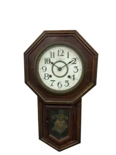 明治〜大正時代ゼンマイ式掛け時計 明治〜大正時代ゼンマイ式掛け時計