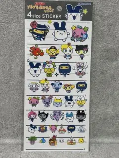 カミオジャパン たまごっち プチプチおみせっちシリーズ 4サイズステッカー