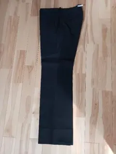 コムサメン　スラックス　黒　48