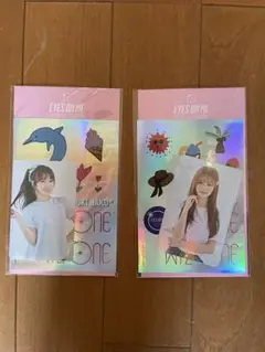 IZ*ONE EYES ON ME ステッカーセット【バラ売り可】