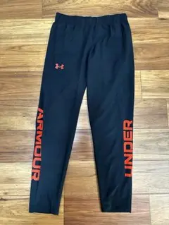 Under Armour ジャージパンツ ブラック/オレンジ