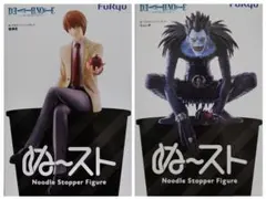 DEATH NOTE ぬーどるストッパーフィギュア 夜神月／リューク - メルカリ
