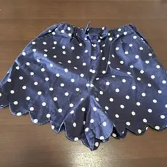 petit main 水玉模様 ハーフパンツ
