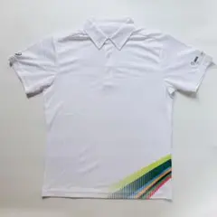 東京オリンピック2020 白ポロシャツ　アシックス　ホワイト　Lサイズ