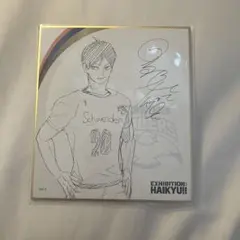 連載完結記念 ハイキュー!!展 サイン入り色紙コレクション第2弾 影山飛雄