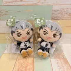 ハイキュー!! ★ フリューくじ E賞 ぬいもっちマスコット 木兎光太郎 ②点
