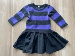 ユナイテッドアローズグリーンレーベル　ストライプワンピース85cm