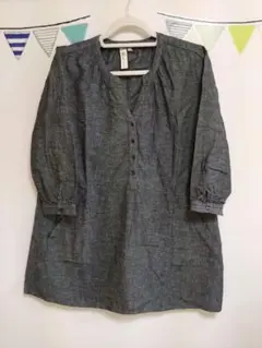 niko and...　グレーチュニックワンピース